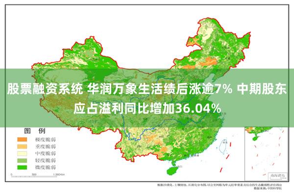 股票融资系统 华润万象生活绩后涨逾7% 中期股东应占溢利同比