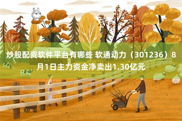 炒股配资软件平台有哪些 软通动力（301236）8月1日主力