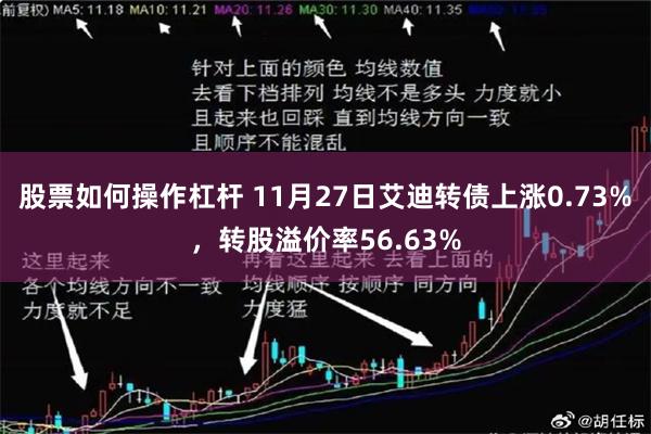 股票如何操作杠杆 11月27日艾迪转债上涨0.73%，转股溢