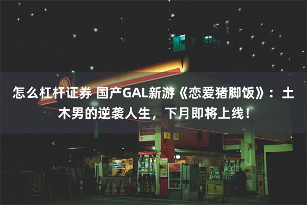 怎么杠杆证券 国产GAL新游《恋爱猪脚饭》：土木男的逆袭人生